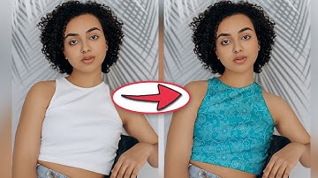 Photoshop Tutorial - Add Any Pattern to Clothes in Photoshop