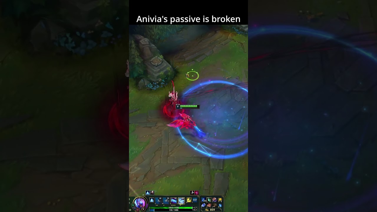 Anivia's passive is really broken - Anivia vs yone 