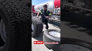 Road to 1000 subs Replacing tires on a loaded tanker