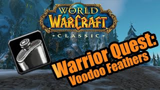 Warrior Quest Voodoo Feathers Diamond Flask