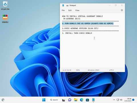 VIRTUAL DONGLE EMULATOR SENTINEL HARDLOCK  IN WINDOWS 10 WINDOWS 11
