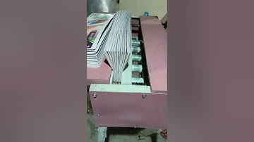 #age sqare #notebook making #machine.very #low coast