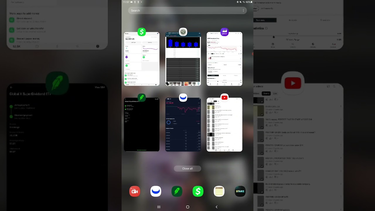 AGNC stock breakdown and dividend payout history.