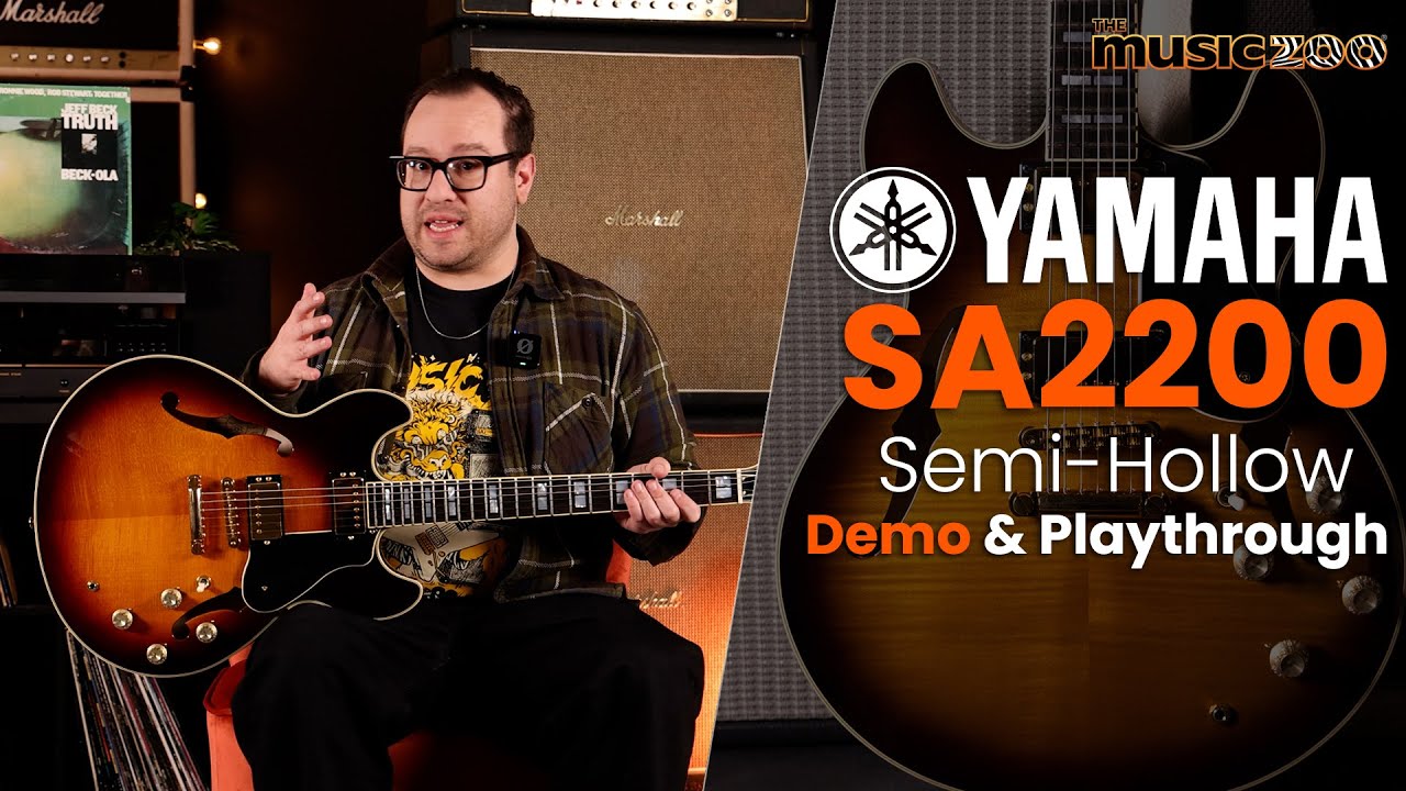 Yamaha SA2200 Guitars: One of the Best Semi-Hollow Options Around