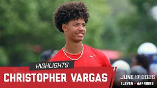 Christopher Vargas showed off his five-star skill set at Ohio State s 7-on-7 tournament this summer