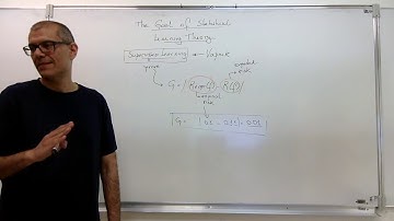 Statistical Learning Theory   Part 1: Introduction