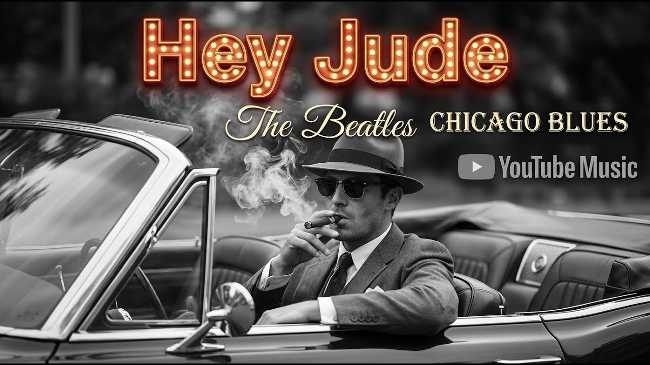 Chicago Blues Version of Hey Jude 🎶🎷 | Deep Soul & Vintage Groove