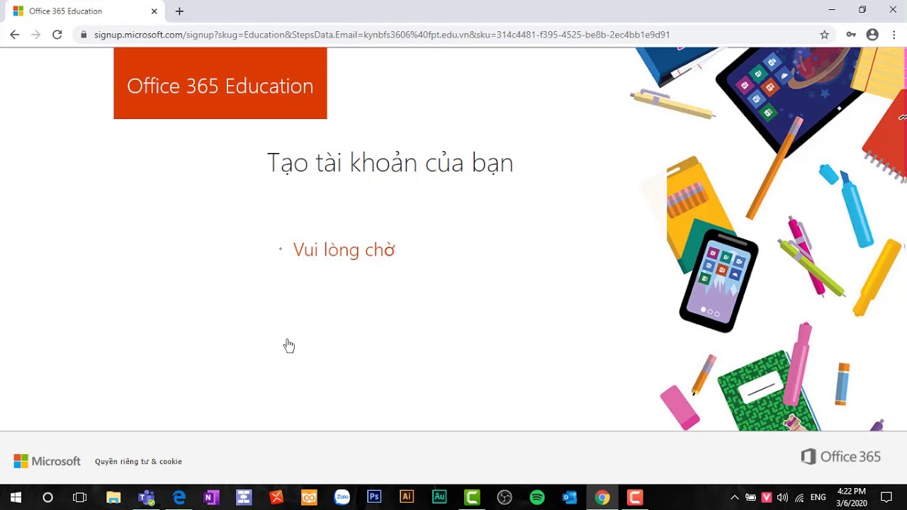H ng D n ng K T i Kho n Office 365 V Tham Gia H c Online Tr n H ng d n ng k t i kho n office 365 v tham gia h c online tr n