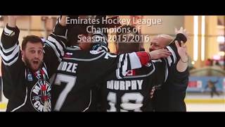 Dubai Mighty Camels Ice Hockey Team (EHL), Champions Season 2015/16