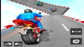 Police Bike Stunt Games: Mega Ramp Stunts Game review screenshot 4