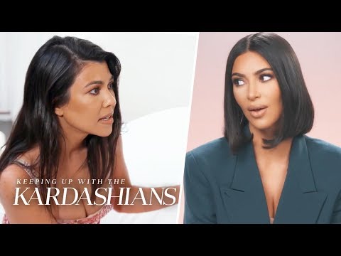 Kim Kardashian Accuses Kourtney Of Copying Her Style | KUWTK | E!