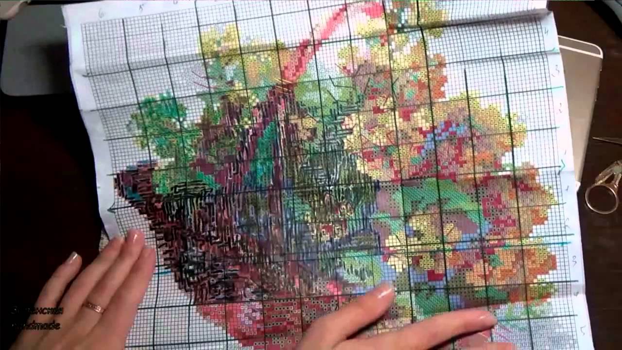 Вышивка крестом немецкий рапс