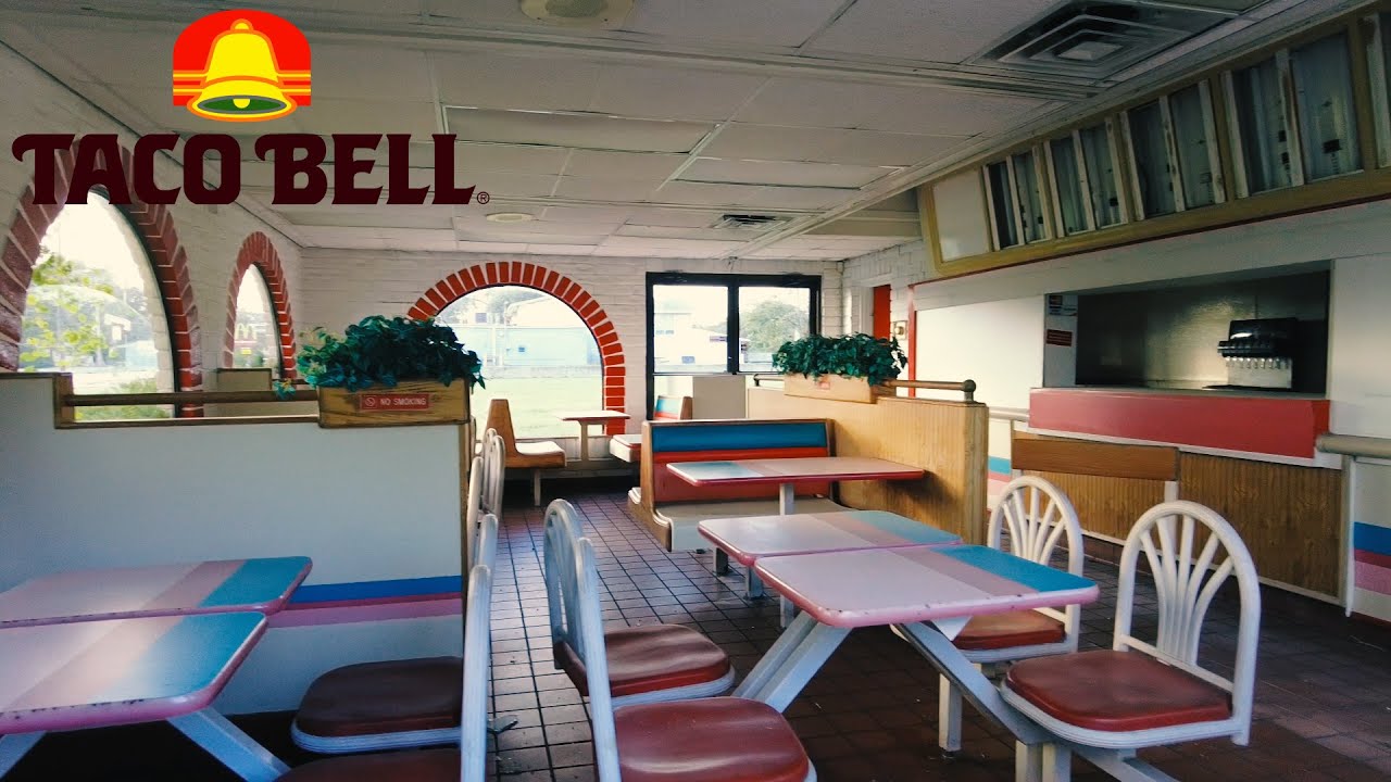 Abandoned 1980s Taco Bell With Pristine Interior YouTube