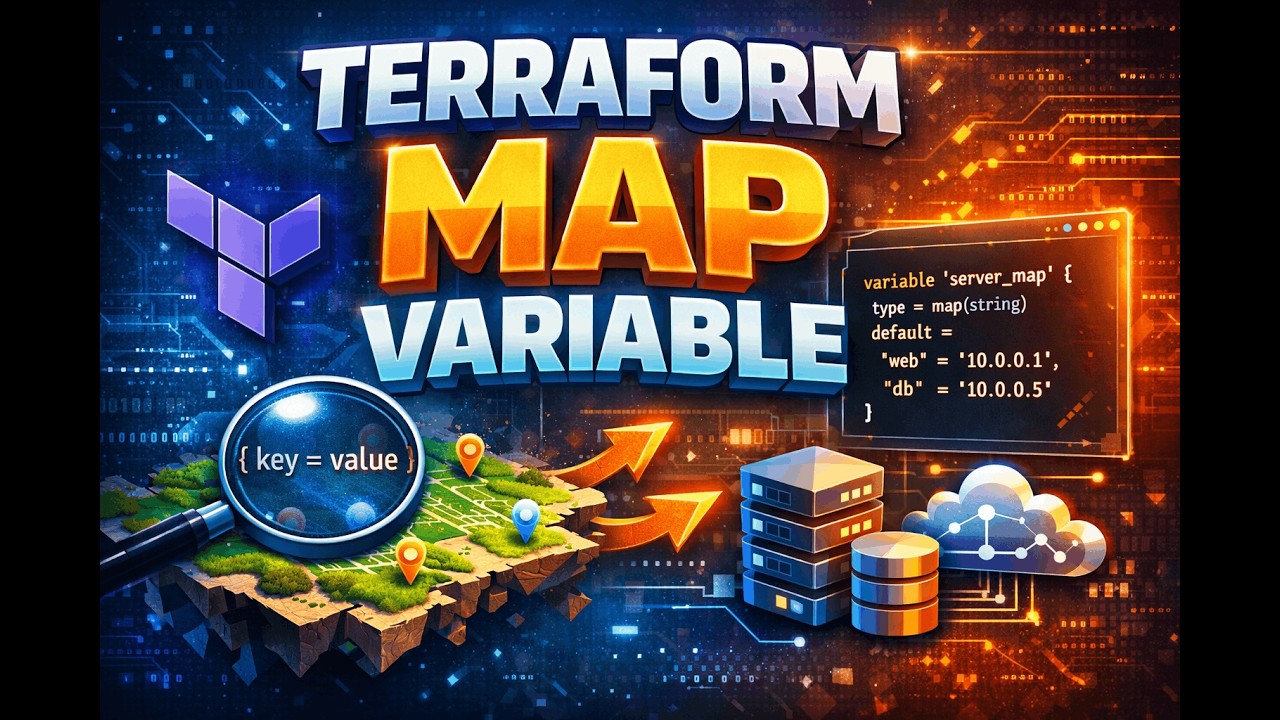Terraform Map Variable Example | Terraform Tutorial for Beginners - YouTube