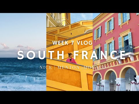 南法 Vlog | 終於看到尼斯的海了🌊 自己做香水好好玩~摩納哥真的都是有錢人嗎？🇲🇨 South France Nice Menton Monaco Vlog