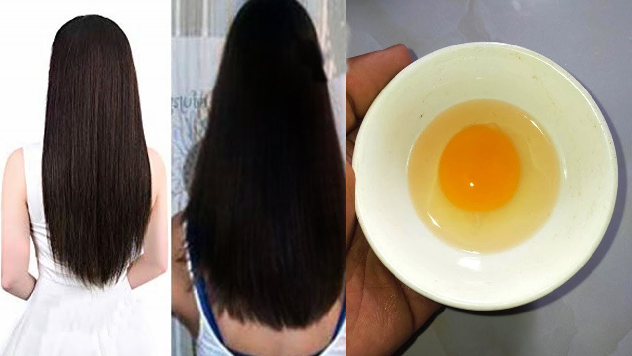 How To Grow Long & Stop Hair Fall With Egg & Oil Magical Hair Growth Treatment YouTube