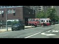 FDNY Ladder 61 Returning to quarters on Asch Loop