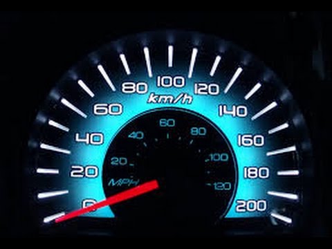 Симулятор спидометра автомобиля