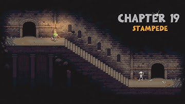 Dungeons of Dreadrock Level 19 Walkthrough: Stampede