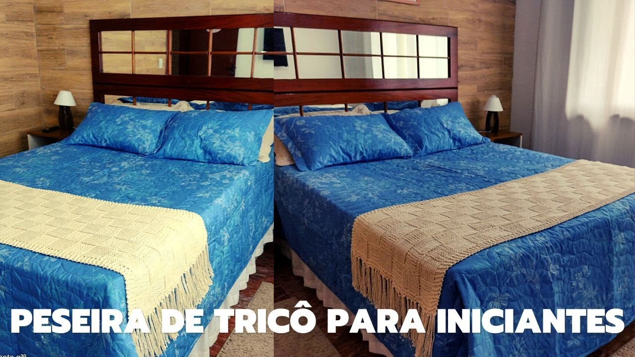 PESEIRA DE TRICÔ PASSO A PASSO FÁCIL