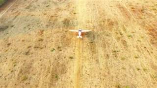 Ultralight Fun Flyinglooking Down At Take Off And Landing