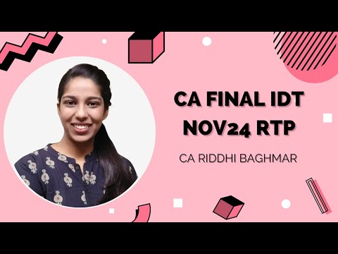 CA FINAL IDT