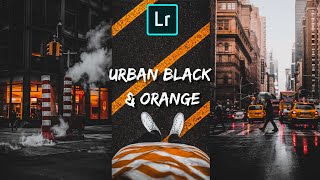 How To Edit Urban Black And Orange Lightroom Mobile Presets DNG | Urban Dark Orange | Urban Black