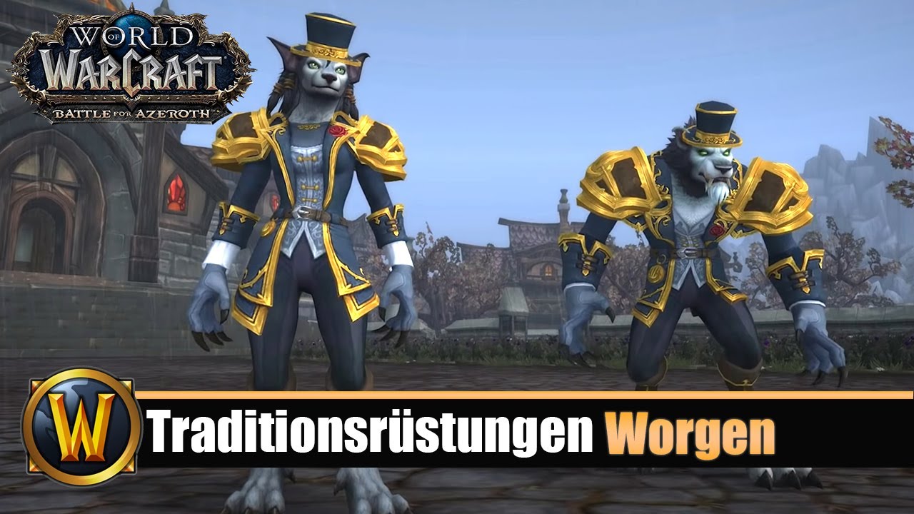 BFA 8.3 Worgen Traditionsrüstungen Questreihe + Guide
