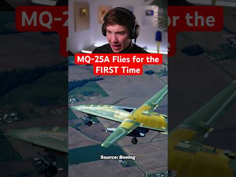 MQ-25A Flies for the FIRST Time! thumbnail