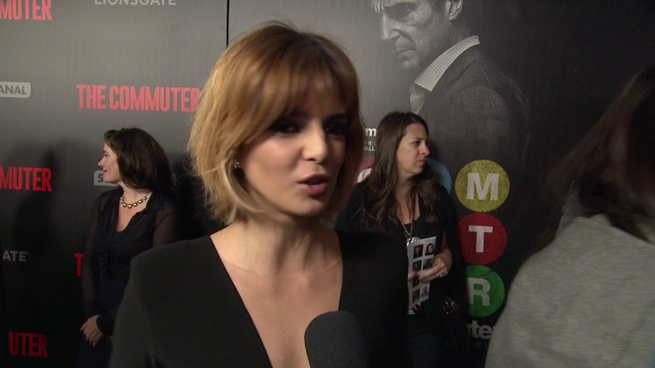 The Commuter Clara Lago Eva World Premiere Movie Interview Screenslam Youtube
