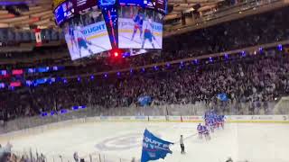 Alexis Lafreniere OT Goal vs Avalanche Live