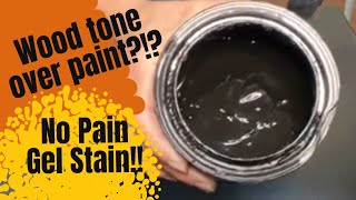 Wood Stain Over Paint!