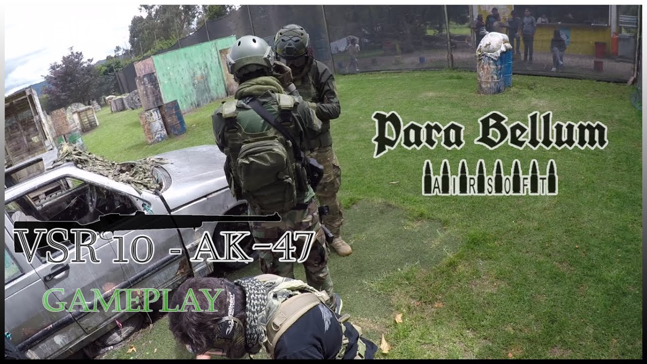 Gameplay Al limite paintball VSR 10 TM, AK 47 CYMA° WACO Airsoft