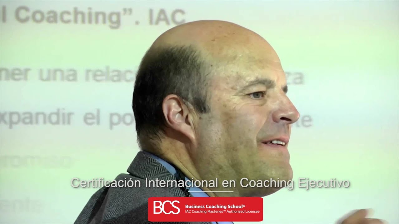 Pepe del Río, trainer de BCS® explicando ¿Qué son las IAC Coaching Masteries?