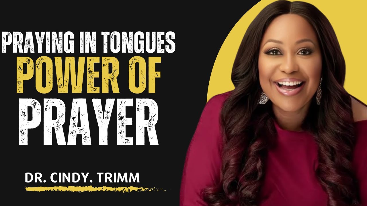 PRAYING IN TONGUES🔥 Unleash Holy Ghost Power | Dr. Cindy Trimm Style Motivation & Warfare Prayer