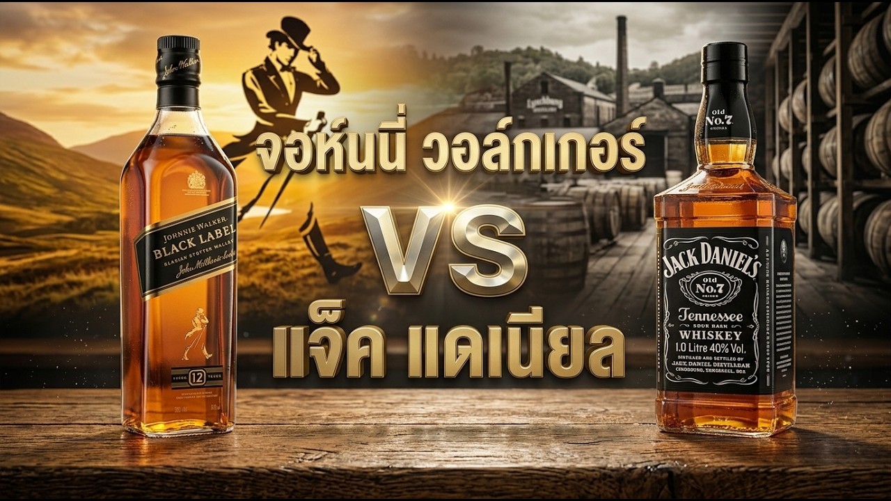 หลอกให้เราจ่ายแพง? 'สก็อตช์ผู้ดี VS อเมริกันคนเถื่อน' จิตวิทยาสีฉลาก!!