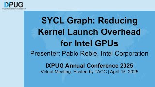 SYCL Graph: Reducing Kernel Launch Overhead for Intel GPUs