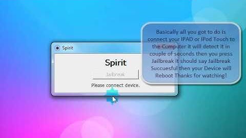 How to Jailbreak iPad/iPhone/IPod Touch UNTETHERED