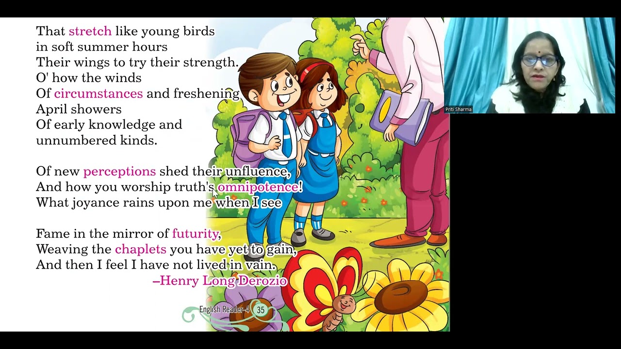 ENGLISH-4 | CHAPTER-6 | TO THE PUPILS