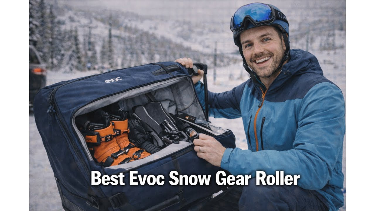 🎿 Обзор дорожной сумки EVOC Snow Gear Roller для лыж и сноуборда – стоит ли её покупать? 🧳