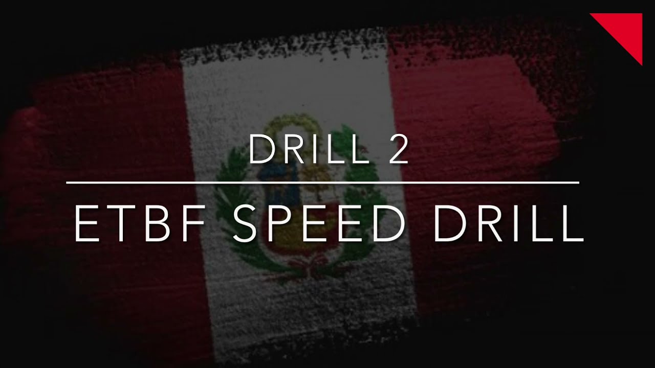 FPBw ETBF Speed Drill 2 (one hand)