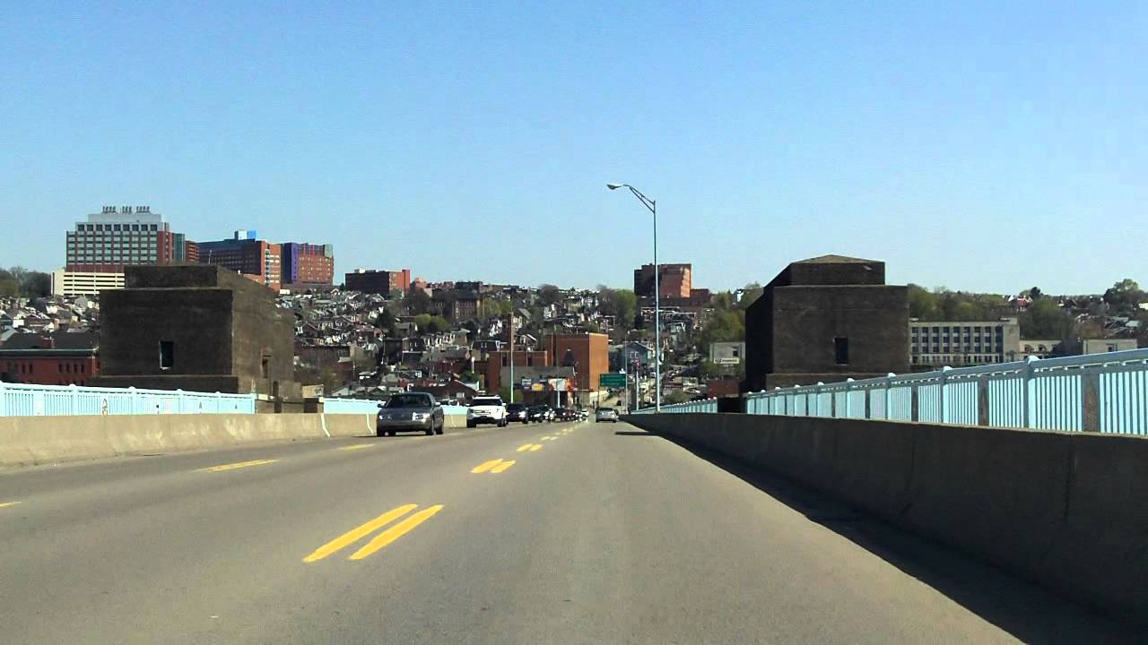 Washington Crossing Bridge eastbound