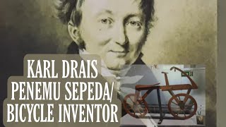 KARL DRAIS PENEMU SEPEDA #sepeda #bike #penemupertama KARL DRAIS PENEMU SEPEDA #sepeda #bike #penemupertama