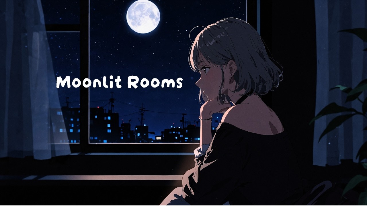 Late Night Study – Quiet Moonlight Lo-fi (2 Hour)