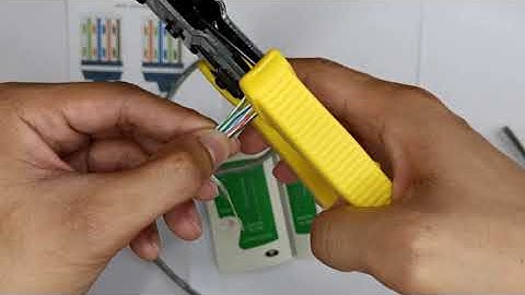 Creating a Cross Over cable