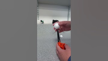 How cool is this! The Coandă effect in action!