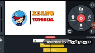 Cara membuat intro seperti ABANG TUTORIAL di hp android KINEMASTER #1