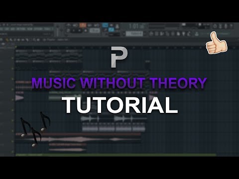 HOW TO MAKE: MUSIC WITHOUT KNOWING ANY THEORY! 🔥  - FL Studio / Hookpad tutorial