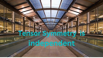 Tensor Symmetry is independent of the coordinate system