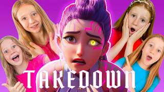 Takedown Kpop Demon Hunters X Like Nastya Toys Official Music Cover